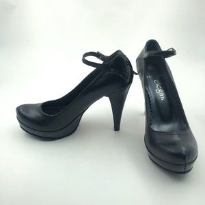 HANDMADE LEATHER WOMAN HEELS
